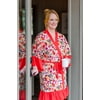 The Pioneer Woman Ruffle Sleeves and Hem Robe, Women's, Size S-3X