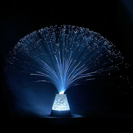 Party Lights Fiber Optic Lamp With White Crystal Base
