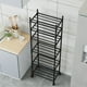 thumbnail image 5 of Carrito De Almacenamiento Para Cocina, Carrito De Ba O, Estante Para Refrigerios En La Sala De Estar, Organizador De 3 Niveles Estantes Ajustables, Dise O Moderno, Para El Hogar Y La, 5 of 5