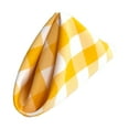 thumbnail image 1 of LA Linen Paquete de 10 servilletas de cuadros vichy de 45 x 45 cm, blanco y amarillo oscuro LA Linen 1818check_Pk10_DrkYellowK47, 1 of 1