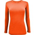 thumbnail image 1 of Women's Under Scrub Tee Crew Neck Long Sleeve T-Shirt, 1 of 6
