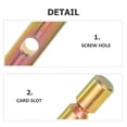 thumbnail image 3 of HEATSHAKING 1Pcs Shear Pin for ATV Snow Plow Kit Compatible with 2015-2020 Models Driving Safety, 3 of 8