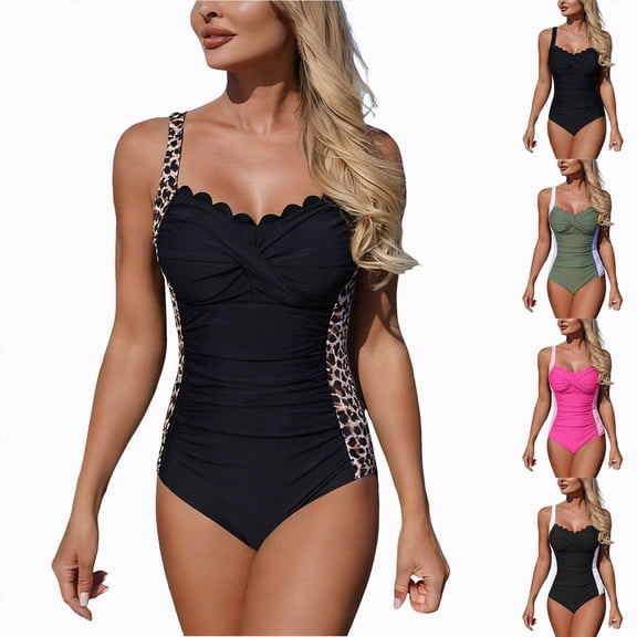 vigerkar Women One Piece Swimsuit 2026 Tummy Control Bathing Suit Slimming Shapewear Swimwear (AG, S)