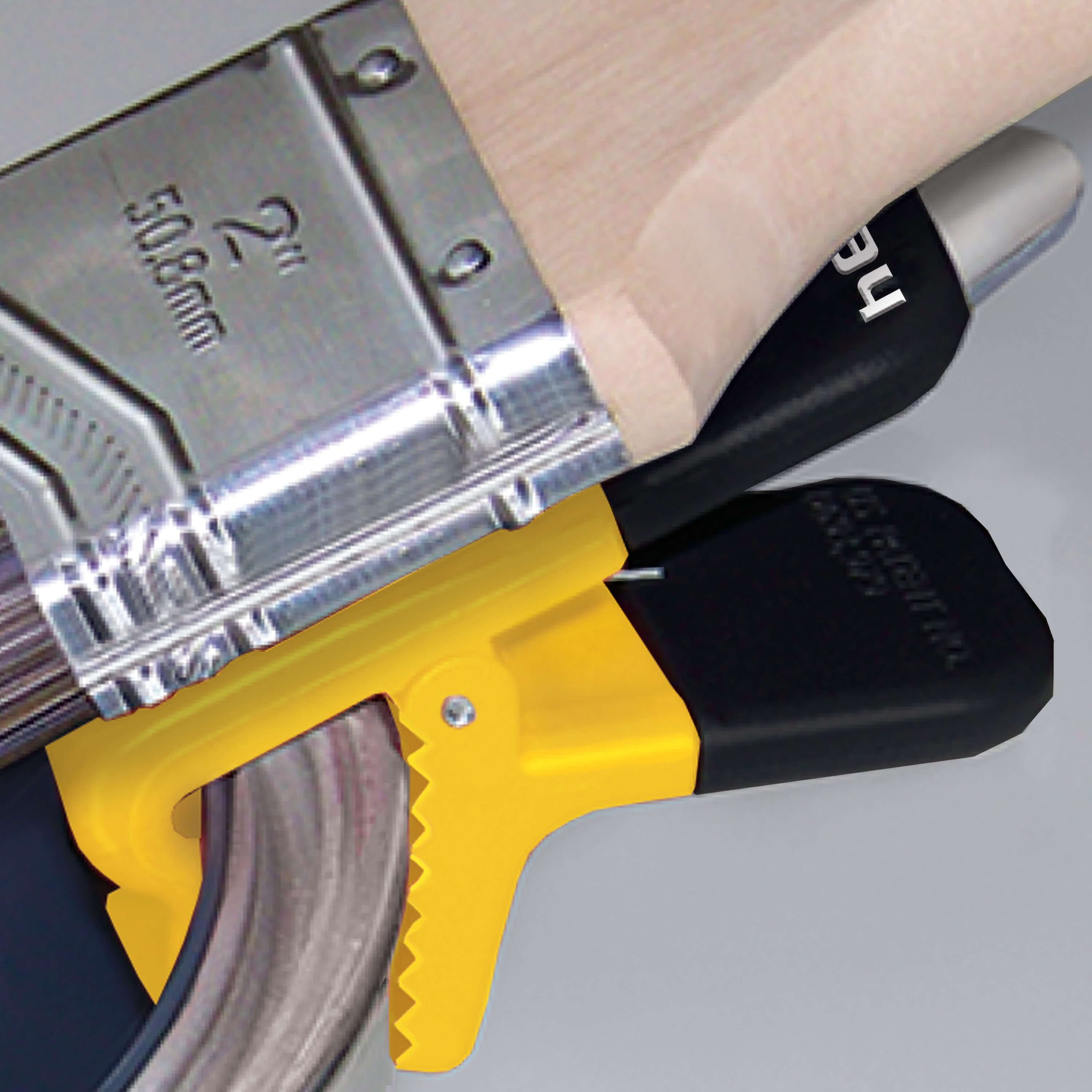 (4 pack) Allway 2-in-1 Magnetic Can Clip, Attaches to The Rim of Paint Cans with Steel Can Opener Tab, 3.25in. x 1.2in.