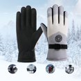 thumbnail image 3 of Winter Ski Snow Gloves for Men Women, Youth Touchscreen & Waterproof Cold Weather Hand Warming Gloves Winter Work Gloves, 3 of 8