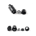 thumbnail image 6 of 2 x male connector 2 x male plug 2 x female connector 2 x female plug-black, 6 of 6