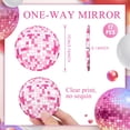 thumbnail image 2 of Espejo compacto Quinclay Disco Ball, redondo, vintage, 7 cm, rosa, 12, 2 of 6
