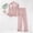 Watermelon Red, variant on FRSASU Women's Pajamas Set - Summer Sleepwear 2 Piece Soft Comfortable Home Clothes Short Sleeve V-Neck Solid PJ Set with Built-in Bra Watermelon Red