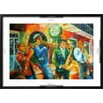 thumbnail image 5 of Art.com Jazz Jam in New Orleans Art Print by Diane Millsap, Black Frame Wall Art, 29" x 21", 5 of 5