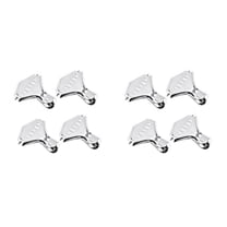 Stainless Steel Lemon Wedge Squeezer, Manual Lemon Clamp, Citrus Squeezer, for Home, Kitchen, Bar, 8 Pieces,8 x Lemon juicer,Silver