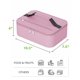 thumbnail image 3 of Bolsa Térmica Pequeña Neverwhy para Almuerzo 5L para Mujer y Hombre Rosa, 3 of 7