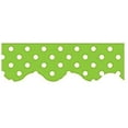 thumbnail image 1 of Teacher Created Resources Tcr4669 Bordure à Pois Mini Lime, 1 of 5