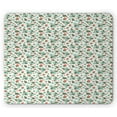 thumbnail image 1 of Spring Mouse Pad, English Garden Style Floral Pattern with Flowers and Leaves, Rectangle Non-Slip Rubber Mousepad, Coconut Multicolor, by Ambesonne, 1 of 2