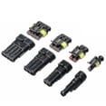 thumbnail image 4 of 352 Pcs Connecteur Électrique de Voiture Étanche 1/2/3/4 Broches Terminal Connecteur de Fil, 4 of 4