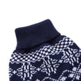 thumbnail image 2 of PET TURTLENCK SWEETS SUÉTER PET PET High Colllar suéter Paño Paño de Perrito Telaje de PET del invierno Pet Cosplay Ropa Regalo para Fiesta de Navidad (Azul, XXL), 2 of 6