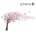 thumbnail image 2 of Elegant Cherry Blossom Tree Wall Decal - Scheme B, 2 of 3
