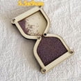 thumbnail image 3 of Juguete de reloj de arena de madera para niños, rompecabezas Montessori para Púrpura Zulema Junta de niños ocupados, 3 of 5