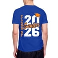 thumbnail image 4 of 2026 Graduation Double Sided Different Design T-Shirt, Senior 2026 Tee Class of 2026 Celebration T-Shirt, 2026 Double Sided Tee OdeJous Blue S, 4 of 5