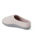 thumbnail image 3 of Dearfoams Women's Lacey Rib Knit House Shoe Clog Slipper, 3 of 6
