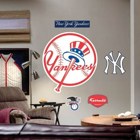 New York Yankees Team Logo Fathead Wall Sticker - No Size