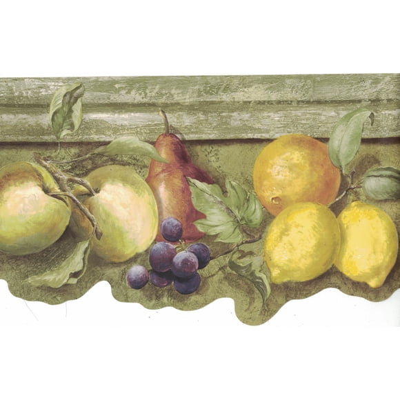 Bordure de Papier Peint Fruits ST50554B