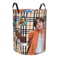 thumbnail image 4 of BTS V Taehyung Circular , Cesta De Lavandería De Una Sola Capa Bolsa De Recepción, 4 of 4