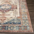 thumbnail image 3 of Surya Erin ERN-2301 102 x 138" Rectangle Microfiber Rug in Brick Red/Blue/Tan, 3 of 8