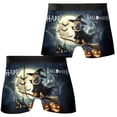 thumbnail image 3 of Happy Halloween Chinese Shar-Pei Witch Pumpkins Bats All Over Print Boxer Briefs Underwear for Men Dad Dog Lover - 13012, 3 of 6