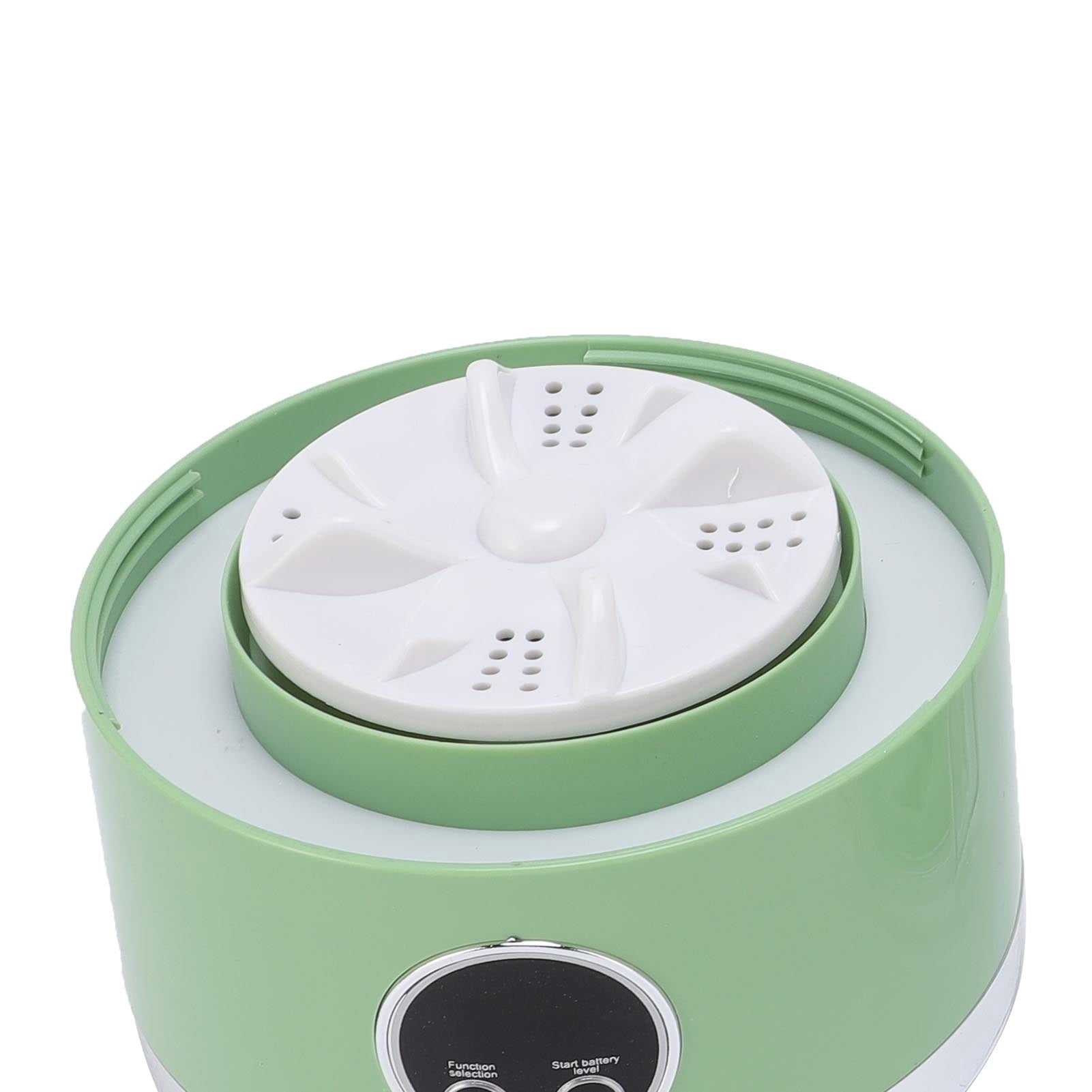 BIMZUC Portable Underwear Washing Machine Cordless Rechargeable Automatic Mini Washer for Socks and Towels Green 8.27x5.51x5.12 inches / 21.0x14.0x13.0 cm