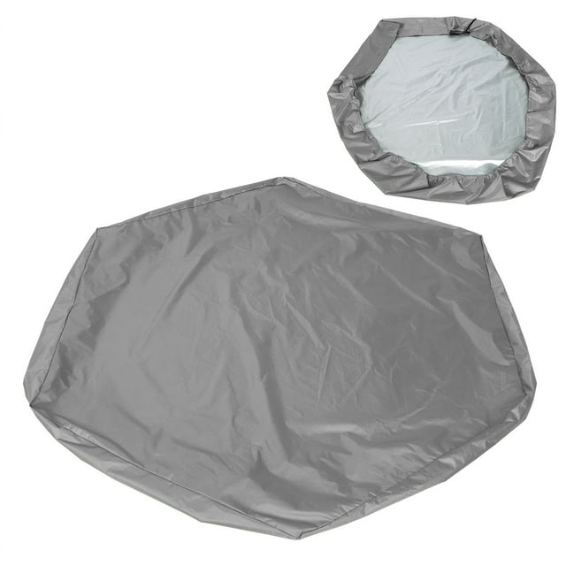 Housse de Piscine pour Bac à Sable, Housse Imperméable pour Bac à Sable, Sélection de Matériaux Multifonctionnelle et Fiable, Housse de Bac à Sable à Cordon, pour Jardin Extérieur