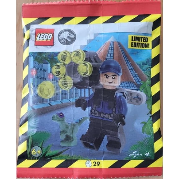 LEGO Jurassic World: Ranger with Multi-Blaster and Baby Raptor - Ages 6