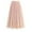 Pink, variant on Ohufall Women's Maxi Skirts Fashion Casual Mesh Daisy Printed A-Line Swing Long Skirt Flowy Pleated Elastic High Waist Midi Skirts for Women