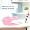thumbnail image 3 of MGAXYFF Eco-Friendly Stapleless Stapler, Ergonomic ABS Binding Tool, White, 3 of 7