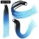 thumbnail image 1 of Zhuge 2 piezas de extensiones de cabello trenzado de colores, accesorios para extensiones de cabello trenzado con bandas de goma sintéticas para mujeres, I, 1 of 2