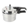 thumbnail image 2 of Small Pressure Cooker, Multi Purpose Aluminum Safety Valves with Steaming Plate Household Stovetop Pressure Canner Soups, Rice, Legumes Cooking for Induction Cooker Gas Stove, 2 of 7