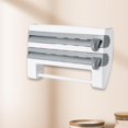 thumbnail image 1 of Organizador de envoltorio Dispensador Macarena soporte para papel de cocina gris azul, 1 of 8