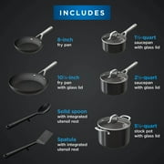 Ninja NeverStick Essential 10-Piece Cookware Set, C19010