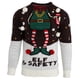 thumbnail image 1 of Brave Soul - Jersey navideño modelo Elf & Safety para hombre / Novedad (Carbón/Blanco), 1 of 2