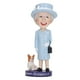 thumbnail image 2 of Muñecas de la reina de Inglaterra, muñecos cabezones de la reina de Inglaterra, adornos de escritorio, adornos de reina, diseño elevado, 2 of 14