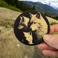 thumbnail image 5 of Ornament - Black - Wolf Pack, 5 of 5
