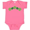 thumbnail image 3 of Inktastic Shamrock Four Leaf Clover St Patricks Boys or Girls Baby Bodysuit, 3 of 5