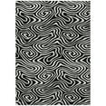 thumbnail image 2 of Addison Rugs Chantille Indoor/Outdoor Transitional Swirls Black Washable Rectangle Rug, 3' x 5', 2 of 6