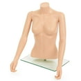 thumbnail image 1 of Female Torso Mannequin, Fair Skin Tone, Headless, Adjustable Height (SPFT01), 1 of 1