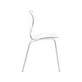 thumbnail image 5 of Meridian Furniture Clarion 18"H Metal Dining Chair in Chrome (Set of 2), 5 of 6