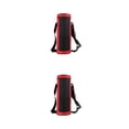 thumbnail image 4 of Toystoory Enfriador de botellas de agua, bolsa térmica con correa ajustable, tela Oxford portátil, bolsa impermeable, bolsas de refrigeración Rojo 2piezas, 4 of 6