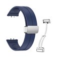 thumbnail image 1 of Ndcxsfigh Correa Silicona Con Hebilla Plegable Magnética para Galaxy Fit 3 (azul Oscuro), 1 of 8