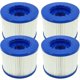 thumbnail image 1 of Filtro de spa enroscable infinito, cartucho de filtro enroscable para spa inflable de 60 mm, 1 of 4