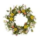 thumbnail image 2 of Guirnalda de guirnalda de guirnalda de flores florales decoración del hogar falso decoración del hogar corona de primavera para la ventana boda, 2 of 8