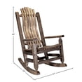 thumbnail image 3 of Homestead Adult Rocker, Stain & Clear Lacquer Finish, 3 of 7