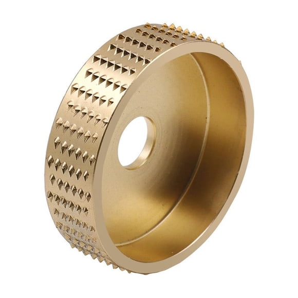Riforla Meule d'Angle en Bois, Disque à Pointes pour Sculpture sur Bois, Meule avec Dents, Disque de Meulage et de Façonnage pour Meuleuses d'Angle, Alésage de 16 mm, Meule d'Angle en Carbure, Disque Rotatif
